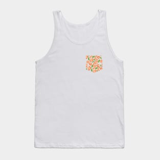 Tangerine - Pocket Tank Top